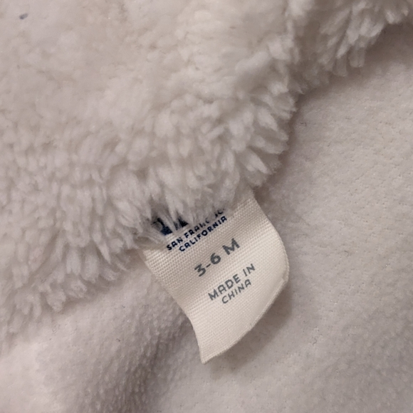 Baby Boy Girl Hooded Romper Lined Jumpsuit Bodysuit Warm Coat 3-6 months - Picture 4 of 7